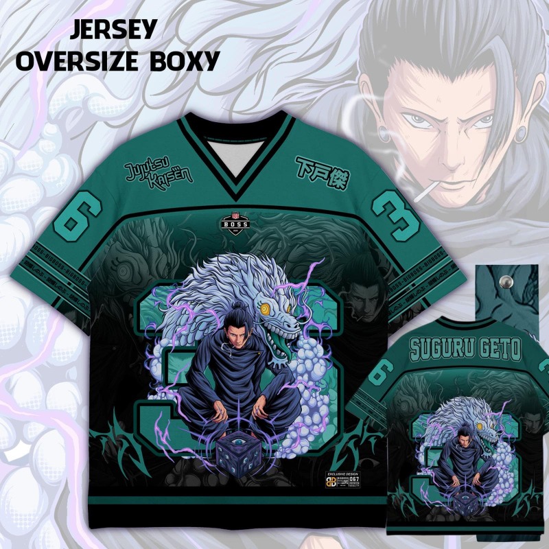Anime Merchandise For Women - Camiseta Estampada Anime Jujutsu Kaisen Choso