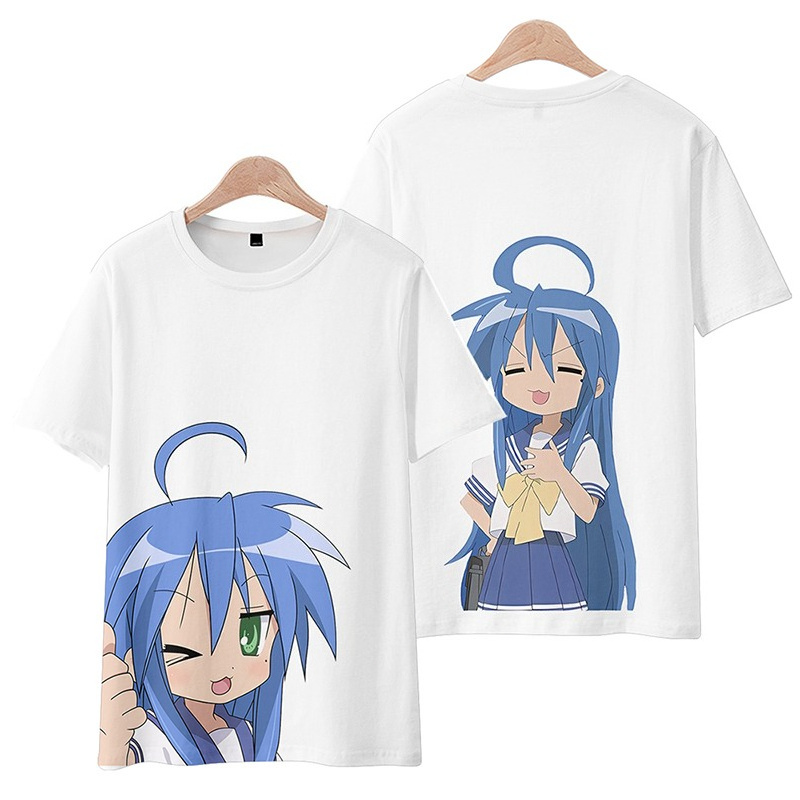 Anime Manga Merchandise - Camiseta Gráfica Lucky Star Izumi Konata,