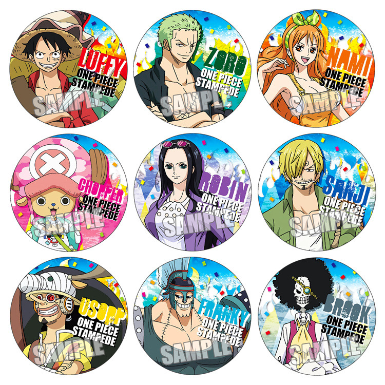 Zoro Anime Merchandise - Uma peça filme stampede anime crachá