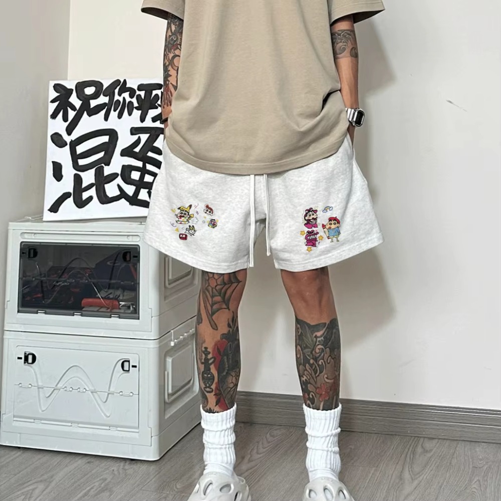 Anime Merchandise Shop - Novos shorts masculinos crayon shin-chan roupas
