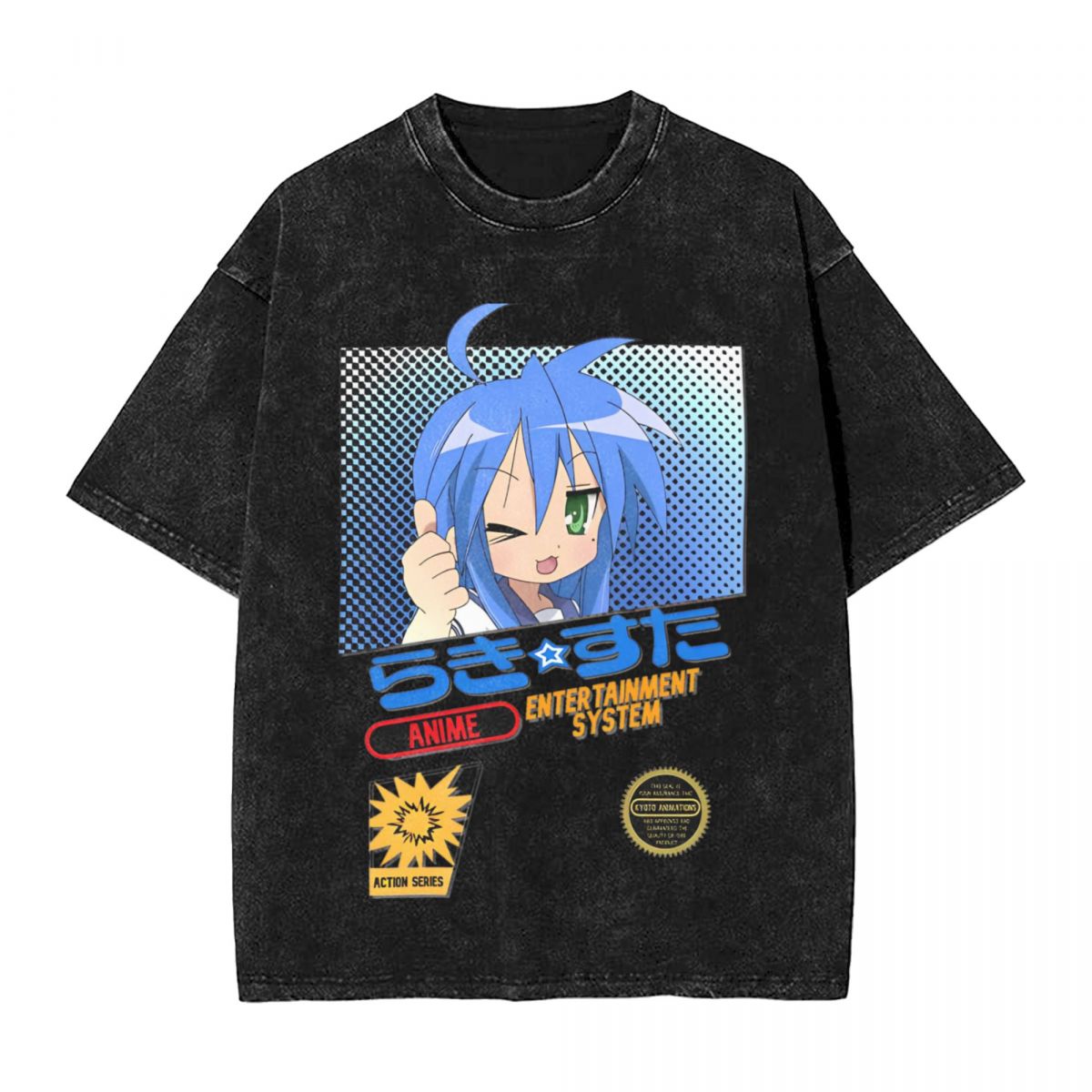 Anime Manga Merchandise - Camiseta Gráfica Lucky Star Konata Izumi,