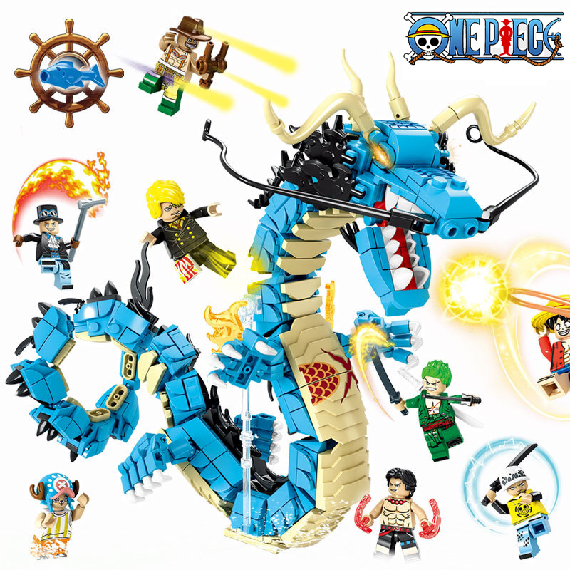 Zoro Anime Merchandise - Blocos de construção de uma peça
