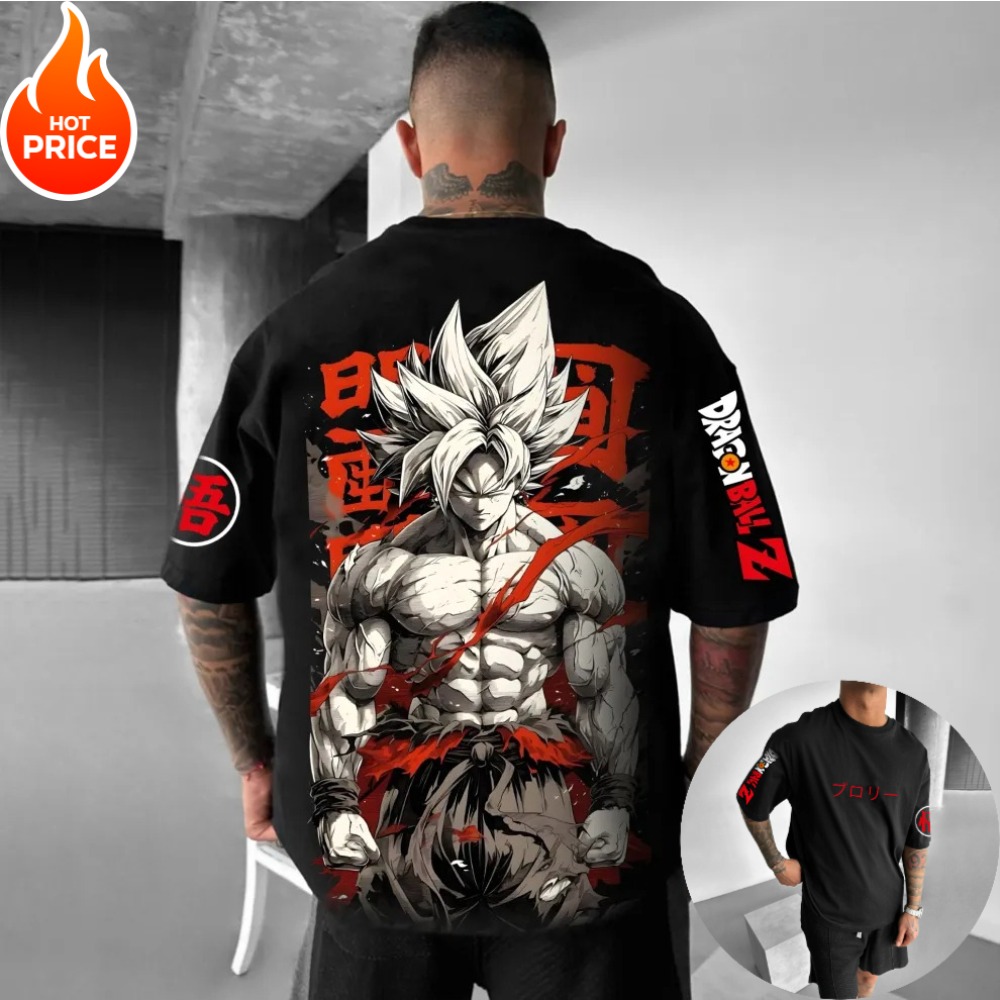 Camiseta Unissex Saiyan Son Go - Anime Merchandise For Women avaliação e preço