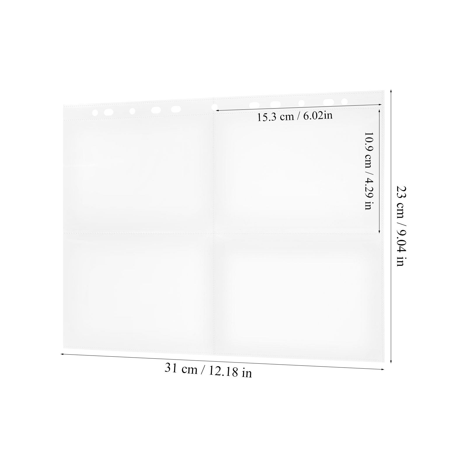 30 Folhas Transparentes de Qua - Collector Card Sleeve avaliação e preço