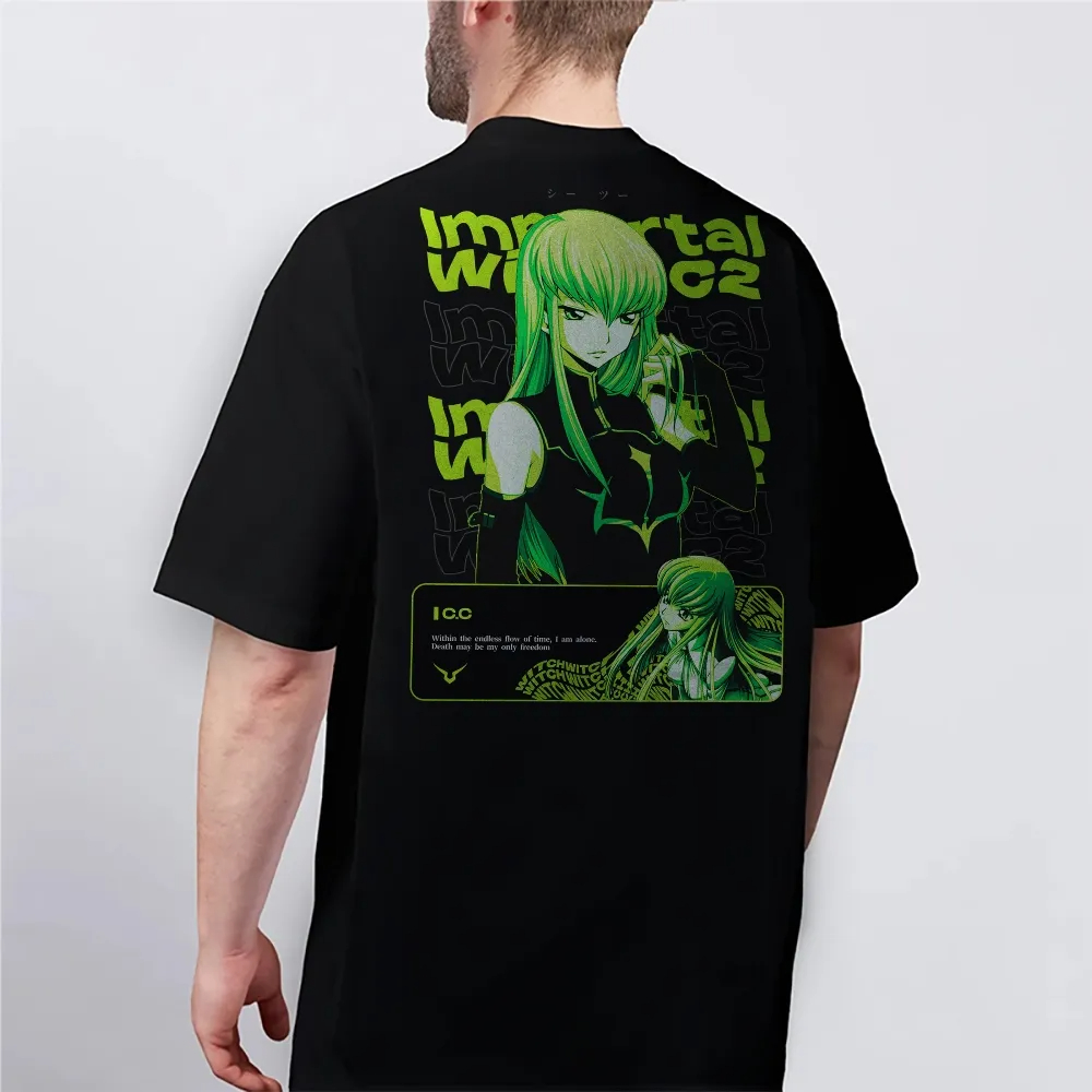 Nova camiseta Code Geass C.C.  - Anime Merchandise Shop avaliação e preço