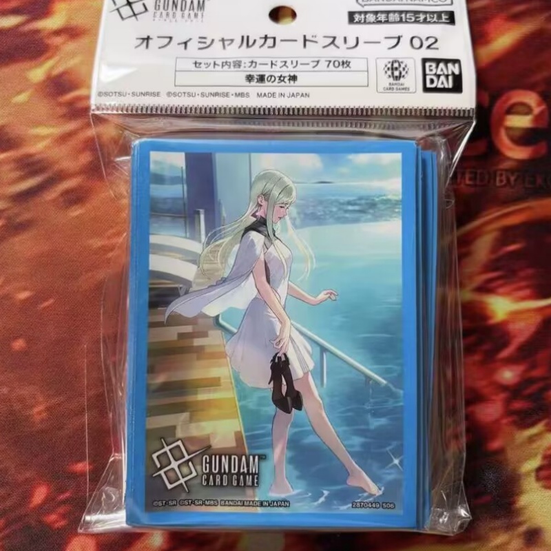 【Em Estoque】Bandai Gundam Card - Collector Card Sleeve avaliação e preço
