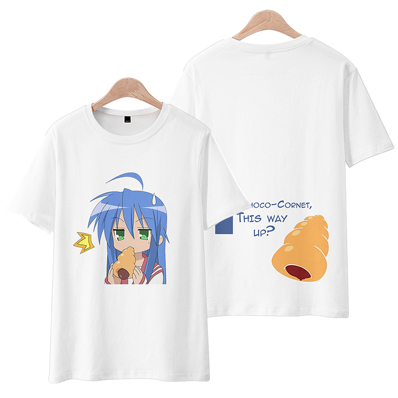 Camiseta Gráfica Lucky Star Iz - Anime Manga Merchandise avaliação e preço