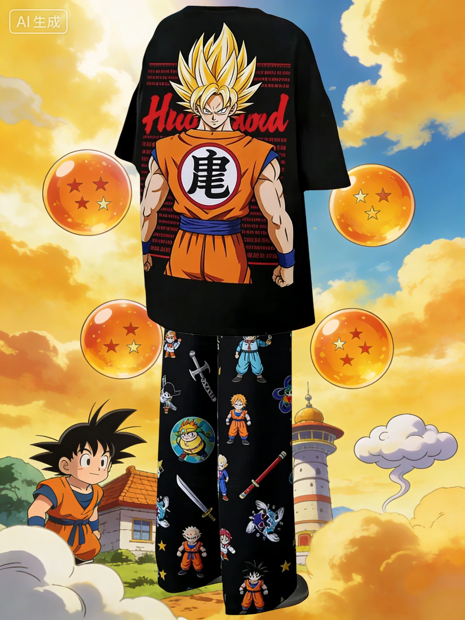 Conjunto de Pijama Gráfico Dra - Anime Merchandise For Women avaliação e preço