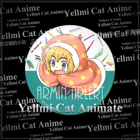 Crachá de Anime Attack on Tita - Anime Manga Merchandise avaliação e preço
