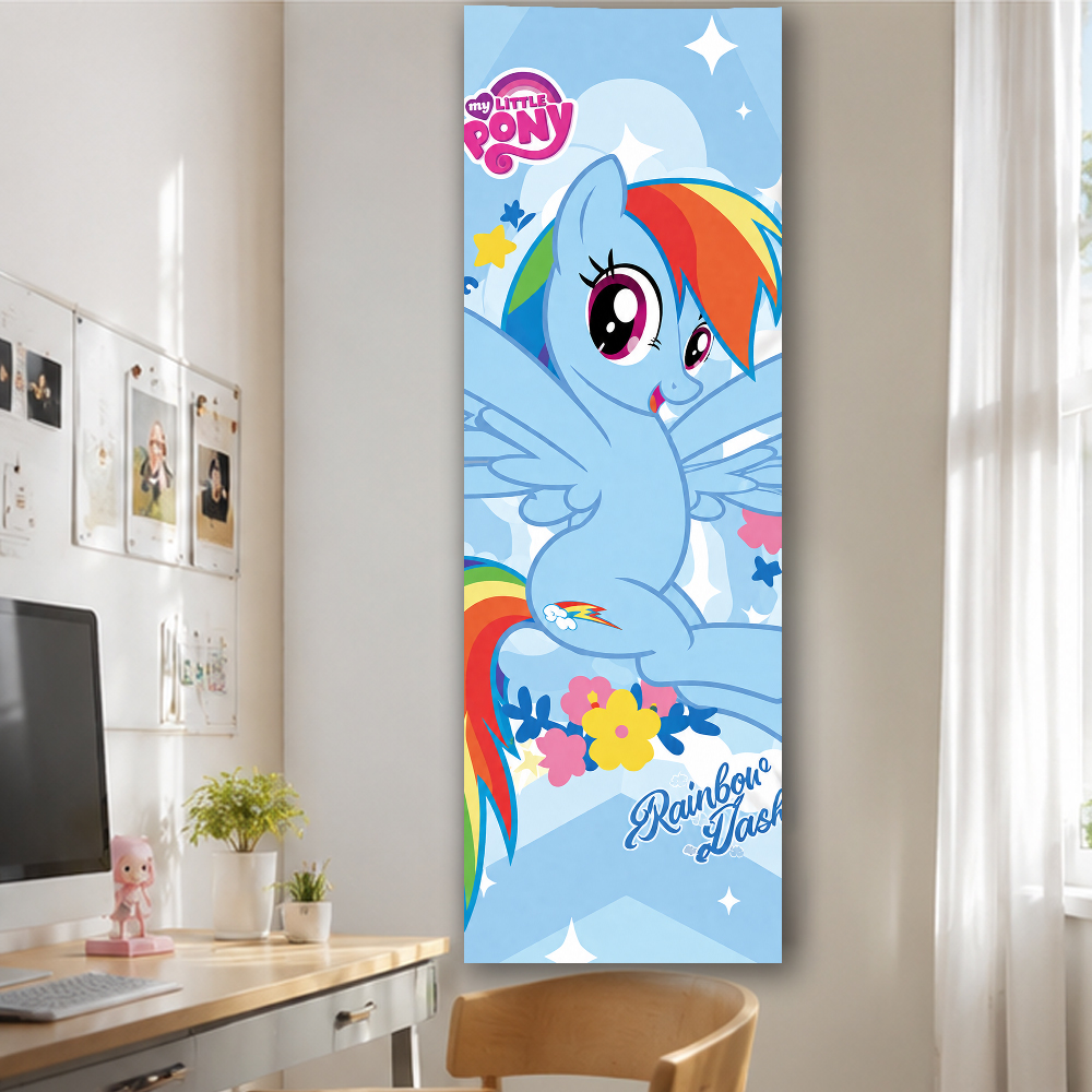 Tapeçaria Vertical Longa Azul  - Wall Scroll Tapestry avaliação e preço