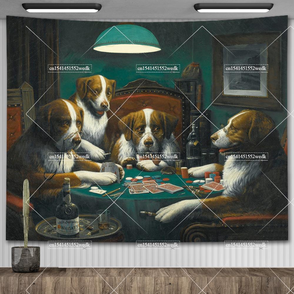 Cassius marcellus coolidge cãe - Wall Scroll Tapestry avaliação e preço