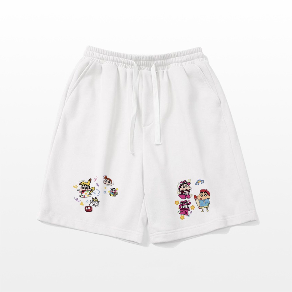 Novos shorts masculinos crayon - Anime Merchandise Shop avaliação e preço