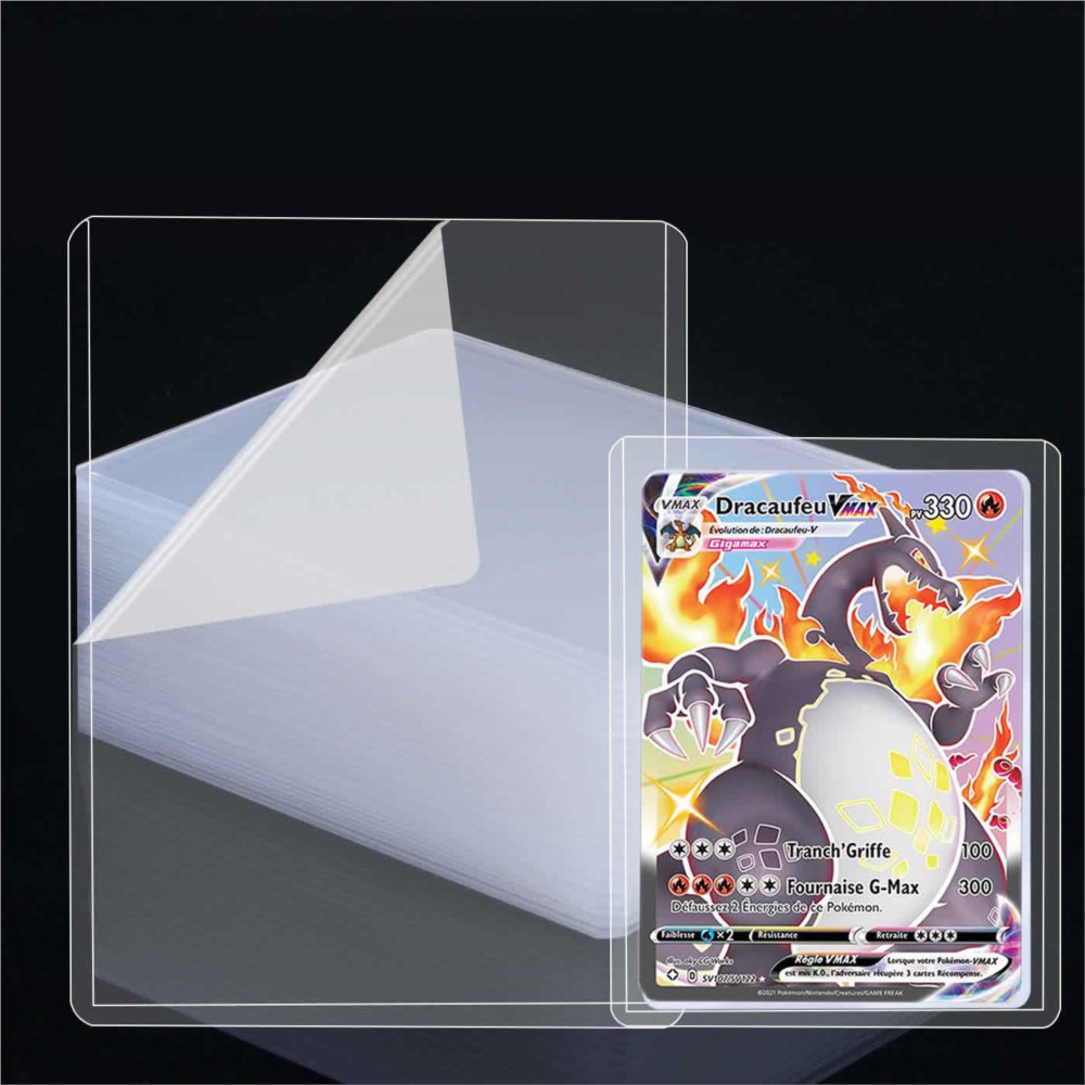 25-100 unidades de capas rígid - Collector Card Sleeve avaliação e preço